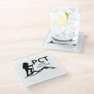 PCT - Pacific Crest Trail Glass Coaster