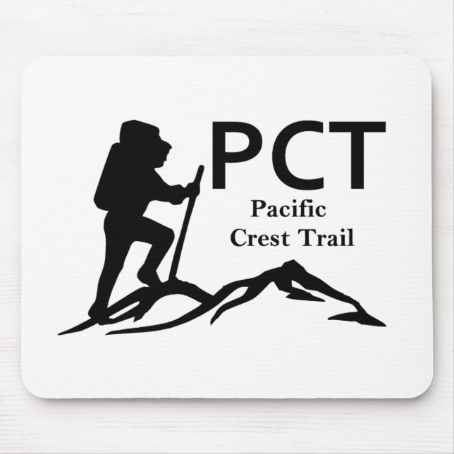 PCT  -  Pacific Crest Trail Mouse Pad (Front)