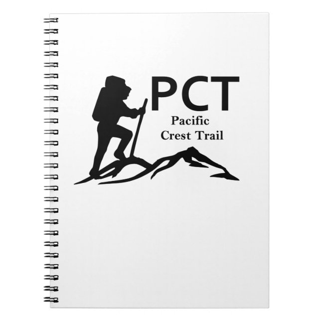 PCT - Pacific Crest Trail Spiral Photo Carnet (Devant)