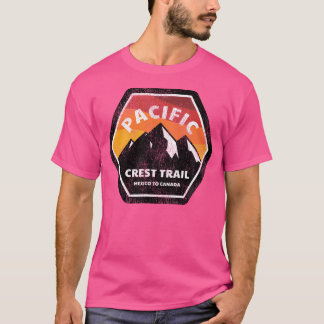 Pct Pacific Crest Trail Thru Hiking Mountains T-Shirt