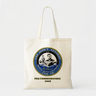 PCU John F Kennedy Patch for Light Colours Tote Bag