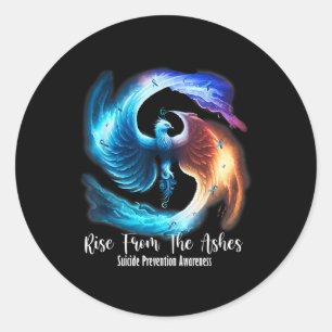Pcute Ss Cute Ssnix Rise From The Ashes Suicide Pr Classic Round Sticker