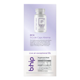 PCX Purple Caps Xtreme Rack Card