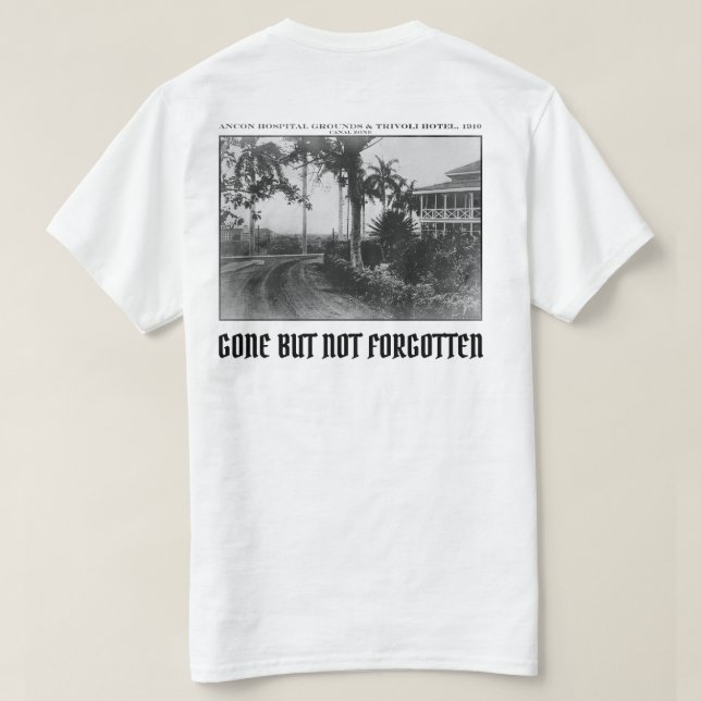 PCZ, Ancon / Gorgas Hospital T-Shirt (Design Back)