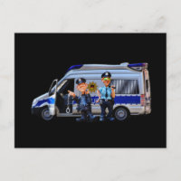 PD Police Law Enforcement Academy Grad Lights CUFF