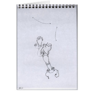 PDD34 Small Weak Drawings Surreal Leg Face Doodles