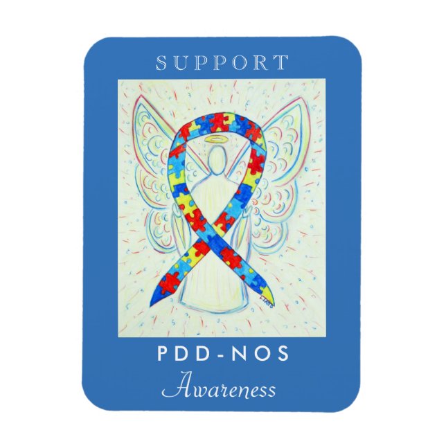 PDD-NOS (Not Otherwise Specified) Ribbon Magnet (Vertical)