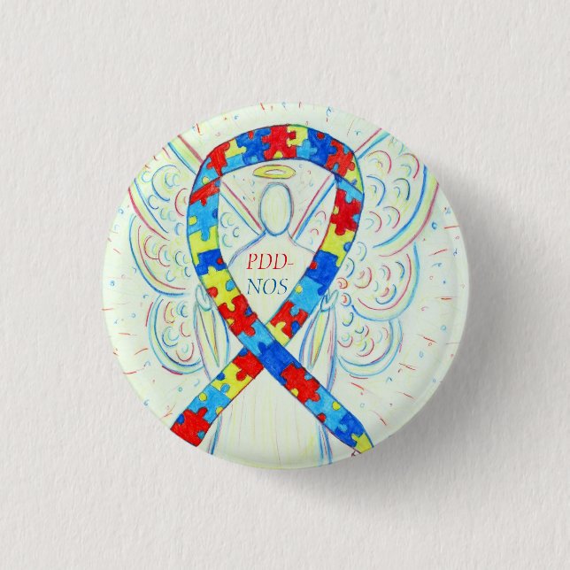 PDD-NOS (Not Otherwise Specified) Ribbon Pins (Front)