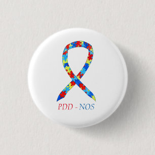 PDD-NOS (Not Otherwise Specified) Ribbon Pins