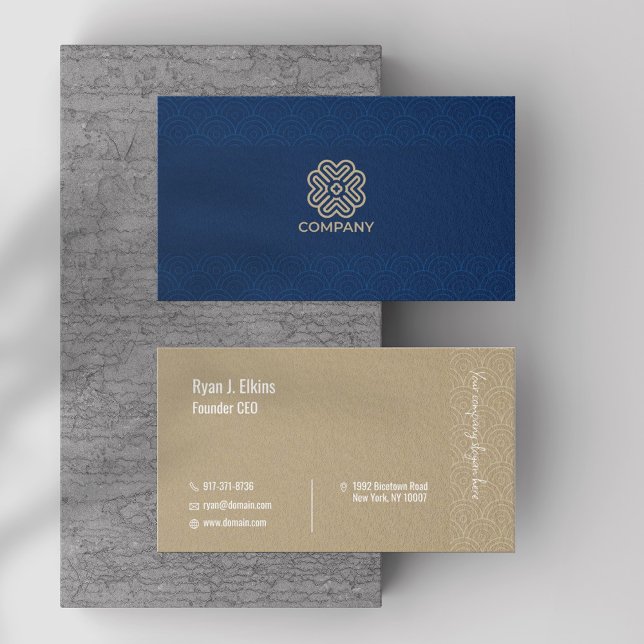 PDG professionnel et Carte de visite fondateur (Créateur téléchargé)
