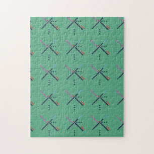 PDX Airport Carpet Jigsaw Puzzle