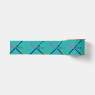PDX Airport Carpet Portland Oregon Grosgrain Ribbon