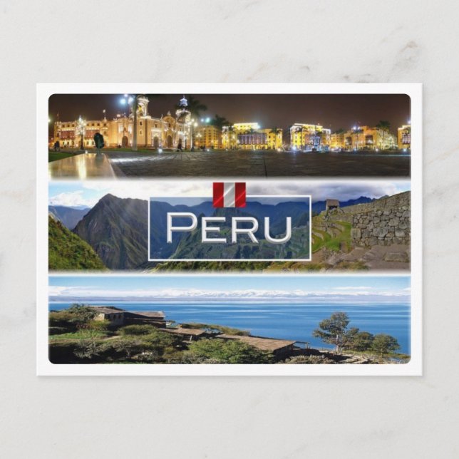 PE Peru - Postcard (Front)