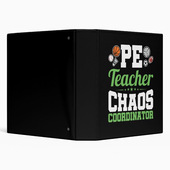 PE Teacher Chaos Coordinator Binder (Background)