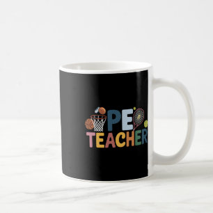 Pe Teacher Soccer Sketll Physical Education Apprec Coffee Mug