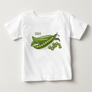 Pea cartoon illustration baby T-Shirt