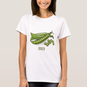 Pea cartoon illustration T-Shirt