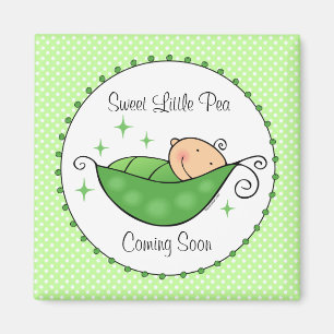 Pea In My Pod Personalized Magnet