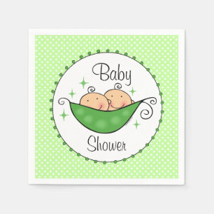 Pea in My Pod Twins Napkin