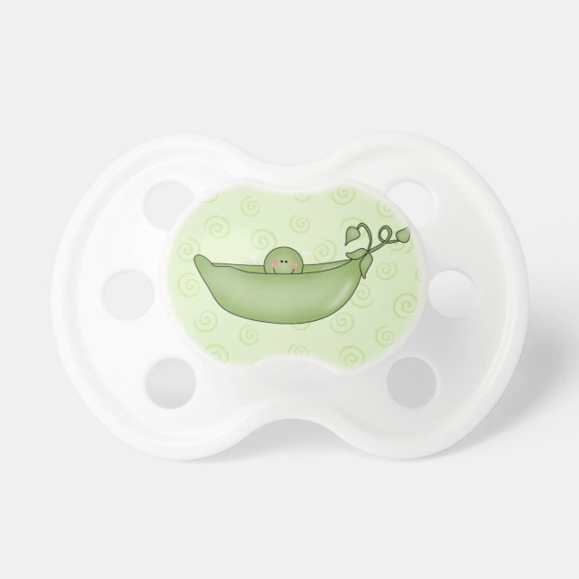 Pea in the Pod Baby Pacifier (Front)