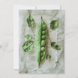 Pea in the Pod   Snug & Sweet Invitation