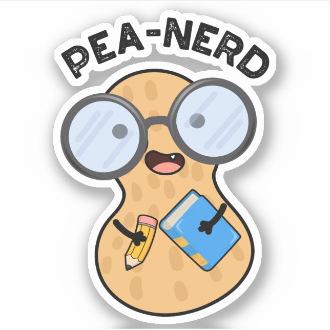 Pea-nerd Funny Nerd Peanut Pun  (Front)