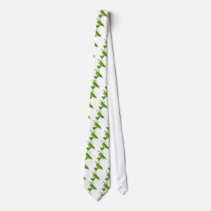 Pea Pod Cartoon Tie