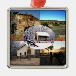 Pea Ridge National Military Park Metal Ornament