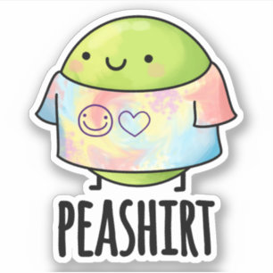 Pea Shirt Funny Veggie Pea TShirt Pun 