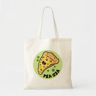 Pea-zza Cute Pizza Sac fourre-tout de touron végét