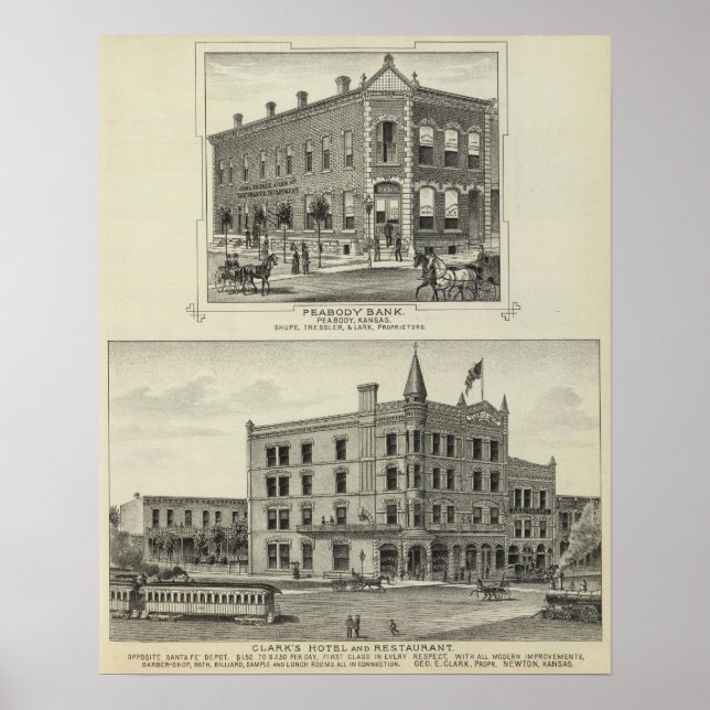 Peabody Bank, Kansas Poster (Front)