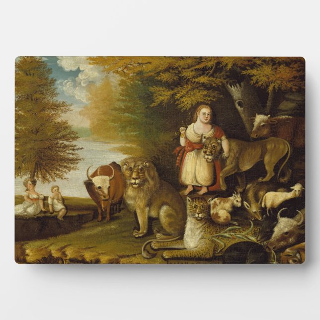 Peacable Kingdom | 1830-32 Plaque (Front)