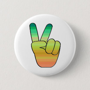 Peace-03 2 Inch Round Button