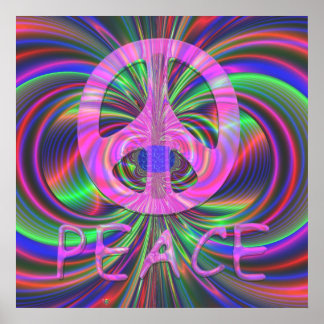 Peace. 24X24 Poster