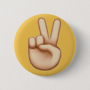 peace 2 inch round button