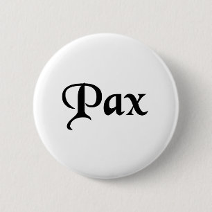Peace 2 Inch Round Button