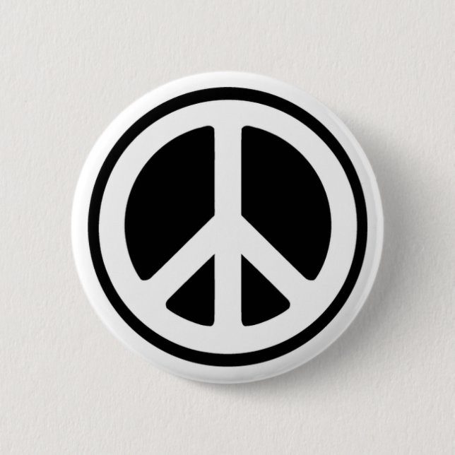 Peace! 2 Inch Round Button (Front)