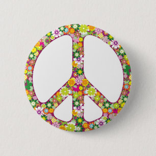 Peace 2 Inch Round Button