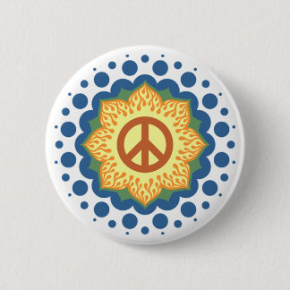 peace 2 inch round button