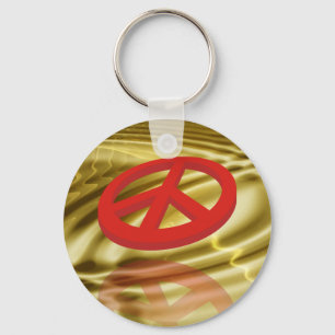 Peace 3D / reflexion Keychain