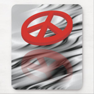 Peace 3D / reflexion Mouse Pad