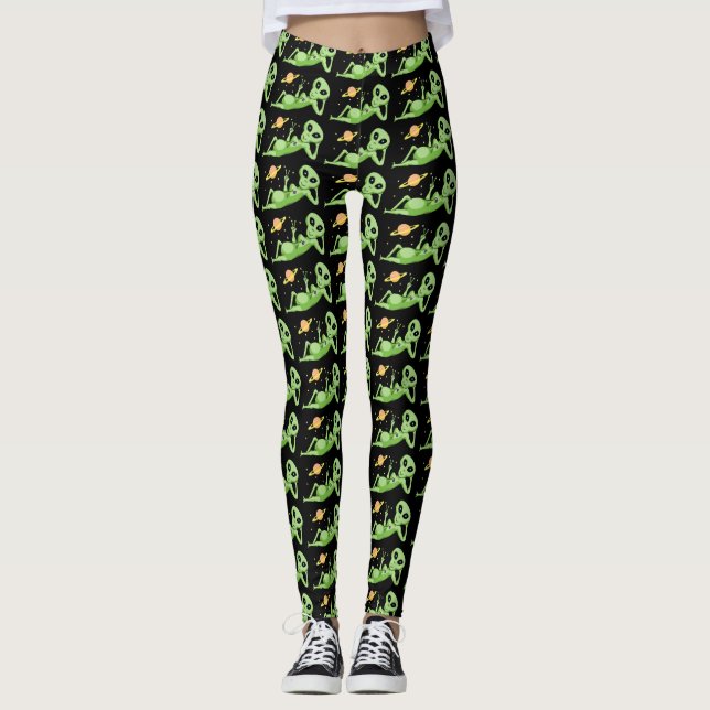 Peace Alien Leggings (Front)
