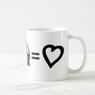 Peace + Anarchy = Love Coffee Mug