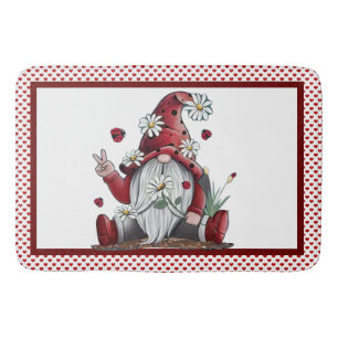 Peace And Love Gnomes Bath Mat