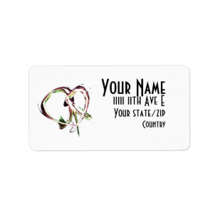 Peace and Love Label