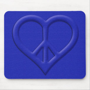 Peace and Love Mousepad