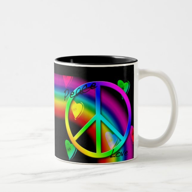 Peace and Love Mug (Right)