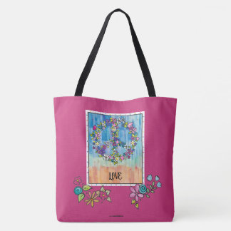 Peace and Love Tote