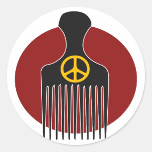 Peace and Nappyness Sticker