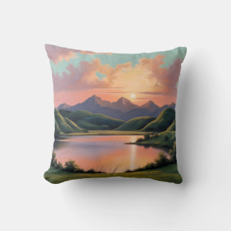 Peace and Serenity Throw Pillow
